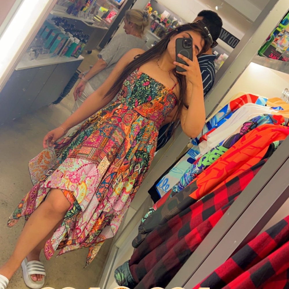 MAXI PRINTED DRESS